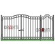 Ворота решетчатые №10