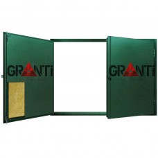 Гаражные ворота антивандальные №21 (глухие)