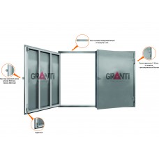 Гаражные ворота №1 (глухие)