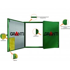Гаражные ворота №11 (глухие)