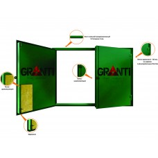 Гаражные ворота №13 (глухие)