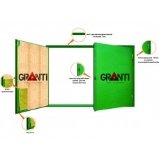 Гаражные ворота №5 (глухие)